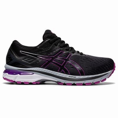 Asics Gt-2000 9 G-TX - Naisten Juoksukengät - Mustat/Violetit